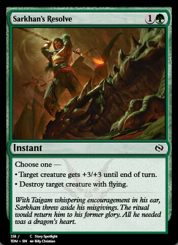 Sarkhan's Resolve