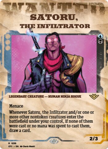 Satoru, the Infiltrator