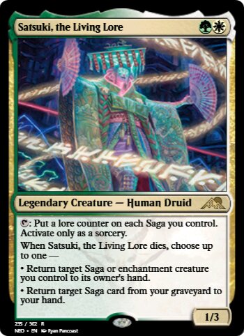 Satsuki, the Living Lore