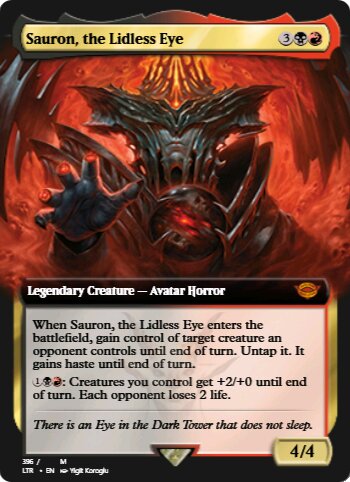 Sauron, the Lidless Eye