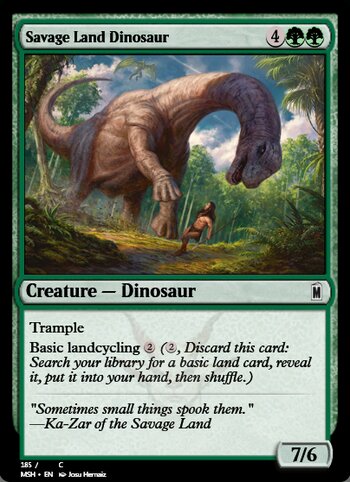 Savage Land Dinosaur