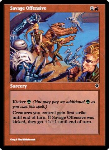 Savage Offensive
