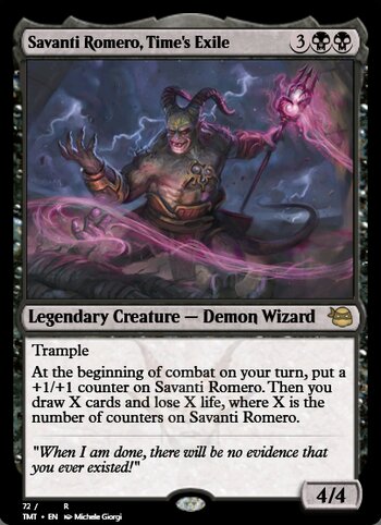 Savanti Romero, Time's Exile