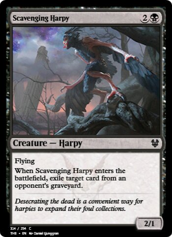 Scavenging Harpy
