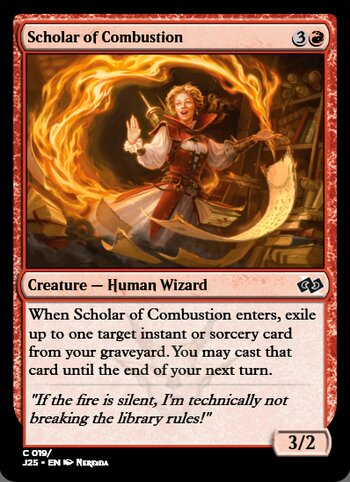 Scholar of Combustion