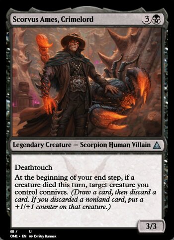 Scorvus Ames, Crimelord