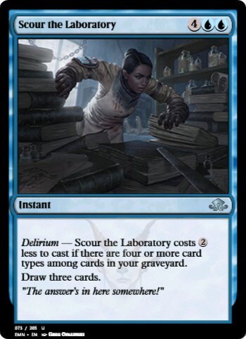 Scour the Laboratory