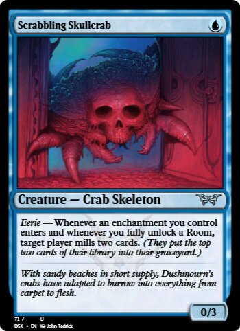 Scrabbling Skullcrab