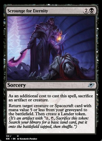Scrounge for Eternity