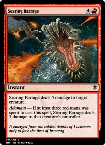 Searing Barrage
