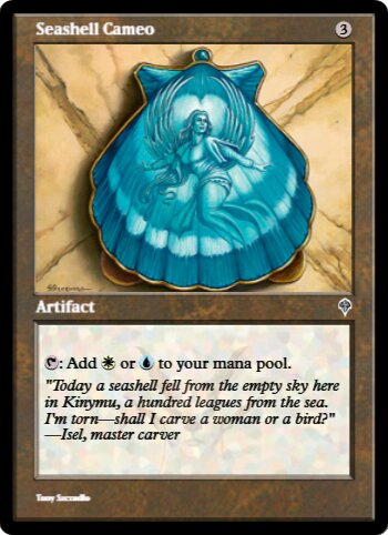 Seashell Cameo