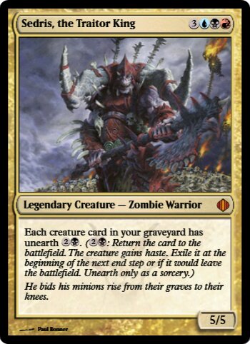 Sedris, the Traitor King