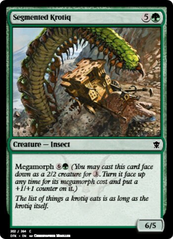 Segmented Krotiq