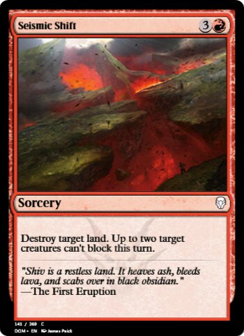 Seismic Shift