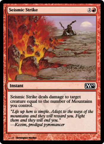 Seismic Strike