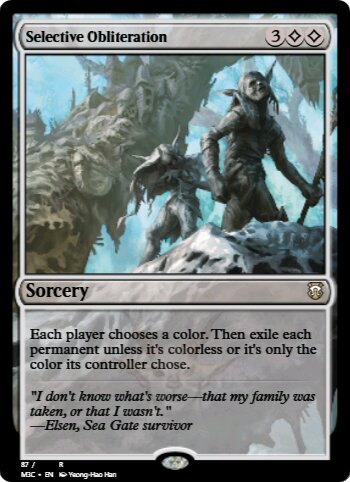 Selective Obliteration