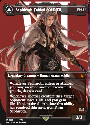 Sephiroth, Fabled SOLDIER