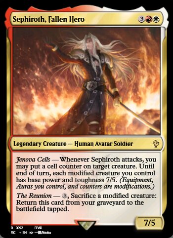 Sephiroth, Fallen Hero