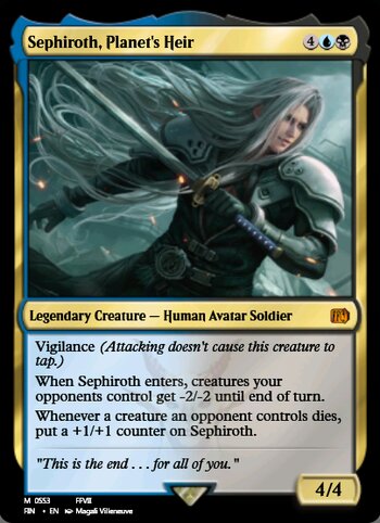 Sephiroth, Planet's Heir