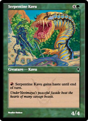 Serpentine Kavu