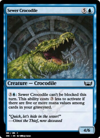Sewer Crocodile