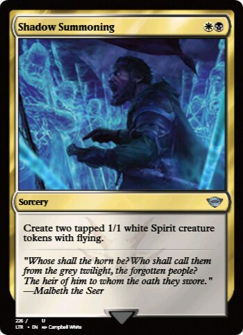 Shadow Summoning