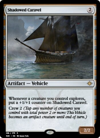 Shadowed Caravel