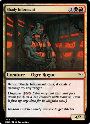 Shady Informant