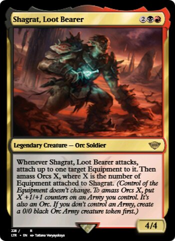 Shagrat, Loot Bearer