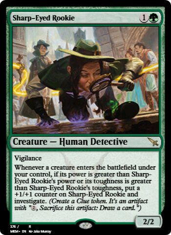 Sharp-Eyed Rookie