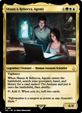 Shaun & Rebecca, Agents