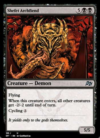 Shefet Archfiend