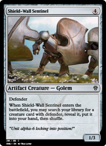 Shield-Wall Sentinel