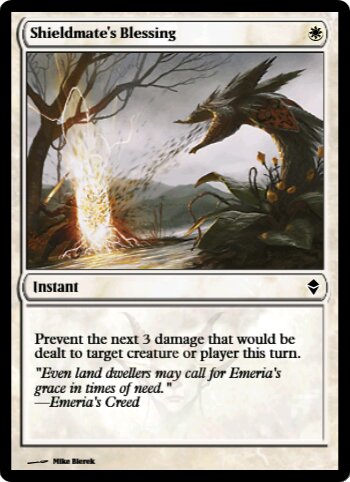 Shieldmate's Blessing
