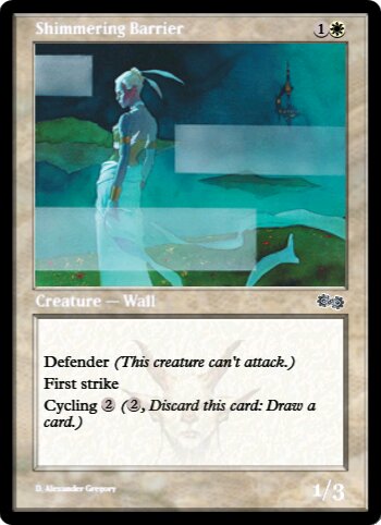 Shimmering Barrier