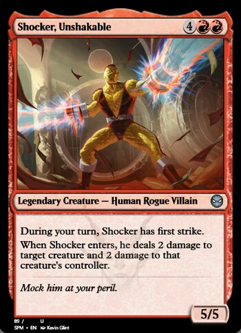 Shocker, Unshakable