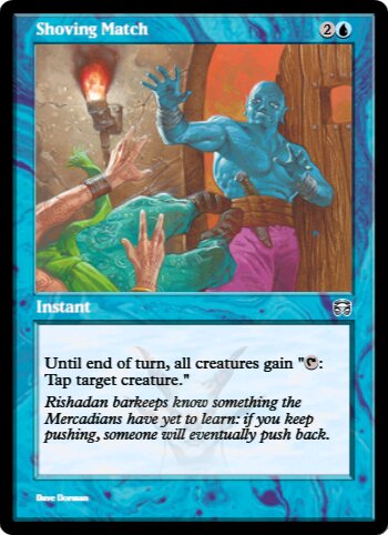 Shoving Match