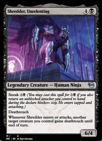 Shredder, Unrelenting