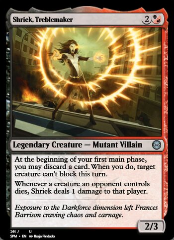 Shriek, Treblemaker