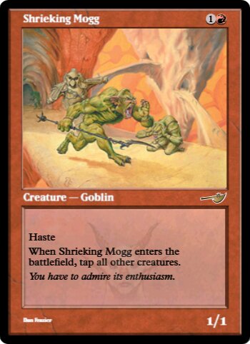 Shrieking Mogg