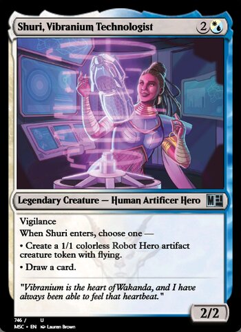 Shuri, Vibranium Technologist