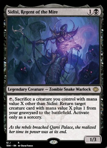 Sidisi, Regent of the Mire