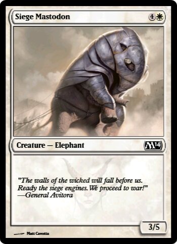 Siege Mastodon