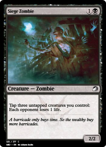 Siege Zombie