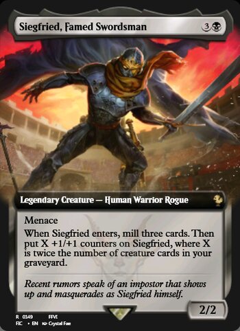 Siegfried, Famed Swordsman