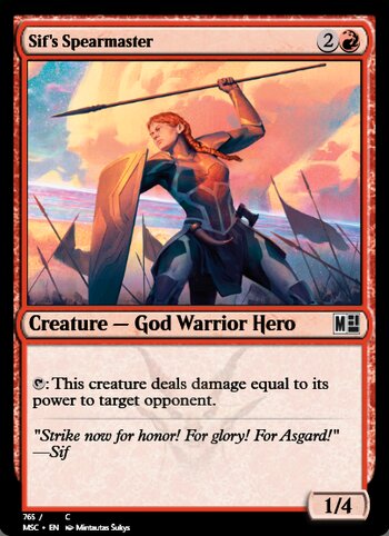 Sif's Spearmaster