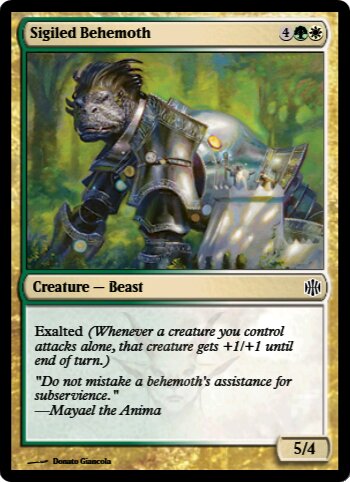Sigiled Behemoth