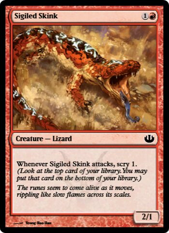 Sigiled Skink