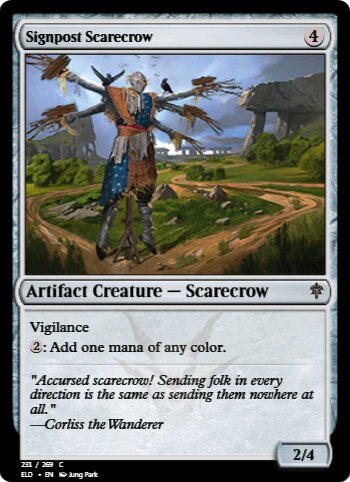 Signpost Scarecrow