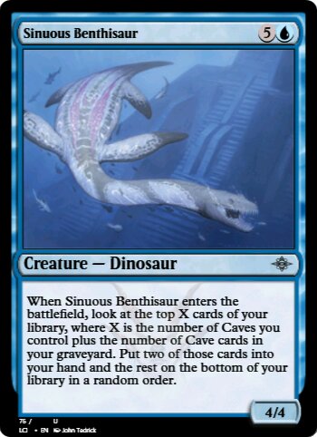 Sinuous Benthisaur